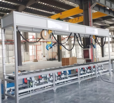 密集母线槽装配流水线，贝瑞克母线槽机器厂家