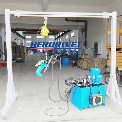 轻钢龙骨自冲铆接机，镀锌板自穿刺铆接设备
